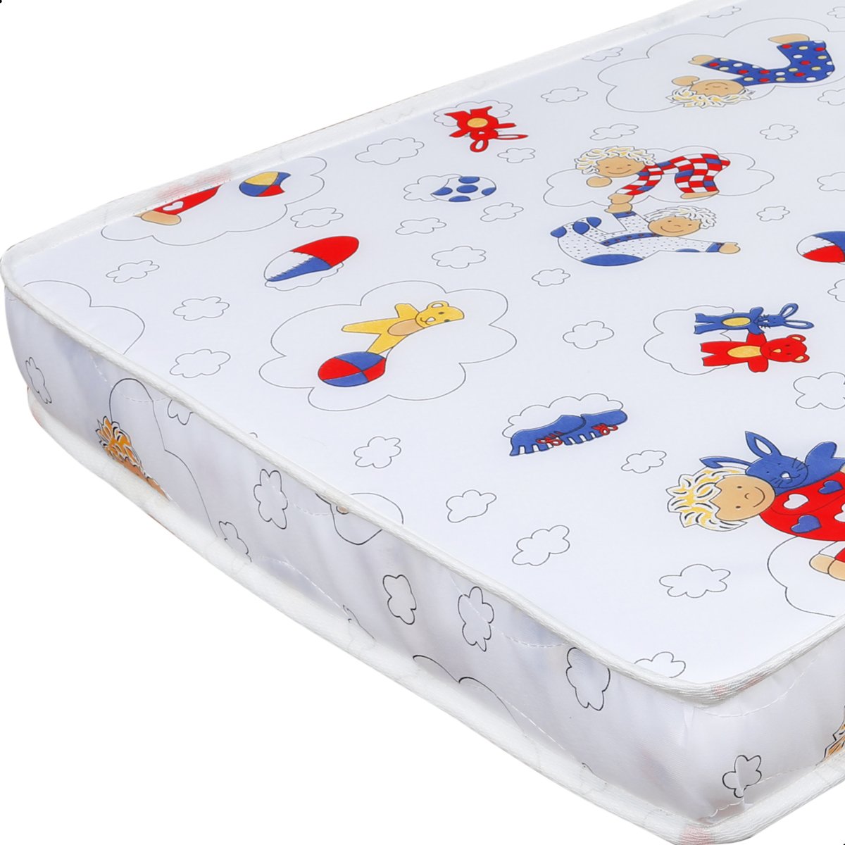 Colchão de Cama Infantil Baby Luxo Espuma D20 Estampado 70x150cm - 8