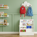 Ver imagem 7 de Cabideiro Infantil Nuvem Branco para Quarto de Bebê