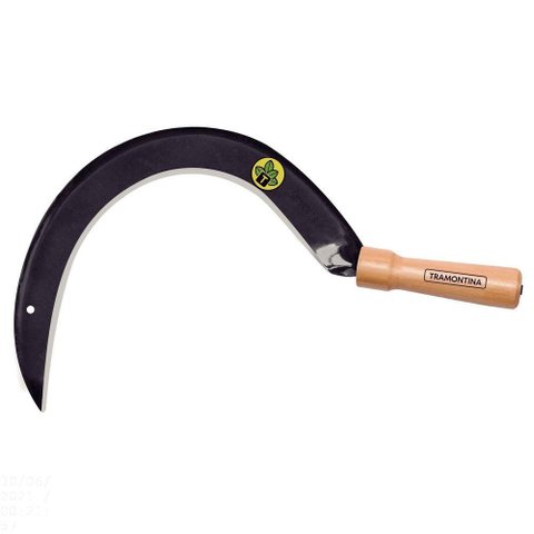 Foicinha para Pasto Tramontina em Aço com Cabo de Madeira Tramontina