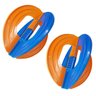 Halter Aquático Hidroginástica Power Ring Floty Azul/Laranja - 1