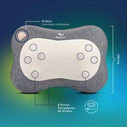 Almofada Smart Pillow - Cinza - 2