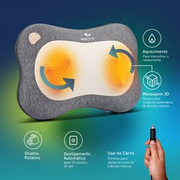 Almofada Smart Pillow - Cinza - 3