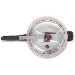 Panela de Pressão Cerâmica 7,5l Brinox Vapt Antiaderente:vanilla - 2