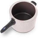 Ver imagem 3 de Panela de Pressão Cerâmica 7,5l Brinox Vapt Antiaderente:vanilla