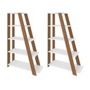 Ver imagem 1 de Jogo de Estantes Bronwich Freijó Branco