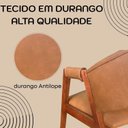 Ver imagem 4 de Kit 4 Poltronas Lithi em Durango Antílope Design Elegante Sofisticadas
