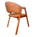 Ver imagem 6 de Kit 4 Poltronas Lithi em Durango Antílope Design Elegante Sofisticadas
