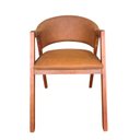 Ver imagem 2 de Kit 4 Poltronas Lithi em Durango Antílope Design Elegante Sofisticadas