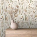 Ver imagem 5 de Papel de Parede Adesivo Floral Ramos Autocolante Rolo 10m
