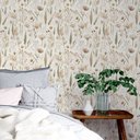 Ver imagem 3 de Papel de Parede Adesivo Floral Ramos Autocolante Rolo 10m