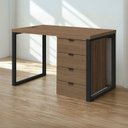Ver imagem 5 de Mesa Escritorio 120 Cm e Gaveteiro 4 Gavetas Frame Munique Kappesberg