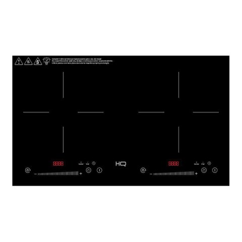 Cooktop de Indução Hq 2 Bocas Portátil 3500w Preto Hq-ids3502s 220v