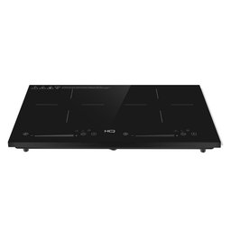 Cooktop de Indução Hq 2 Bocas Portátil 3500w Preto Hq-ids3502s 220v - 2
