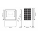 Ver imagem 3 de Refletor Solar Led Tr Sun Taschibra 40w Preto 6500k C/ Controle Remoto