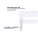 Ver imagem 7 de Cama Infantil com LED e Kit Grade de Proteção Petit Casatema MadeiraOriginals Branco/Mel