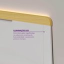 Ver imagem 6 de Cama Infantil com LED e Kit Grade de Proteção Petit Casatema MadeiraOriginals Branco/Mel