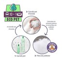Ver imagem 4 de Caminha Eco Pet Impermeável + Almofada Lavável Anti-alérgica Para Cachorro e Gato - P Bf Colchoes