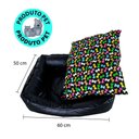 Ver imagem 2 de Caminha Eco Pet Impermeável + Almofada Lavável Anti-alérgica Para Cachorro e Gato - P Bf Colchoes