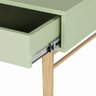 Escrivaninha para Escritório Le Vic 2 Gavetas Habitatto Home Decor Verde Earth - 4