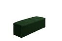 Ver imagem 1 de Calçadeira Baú Raissa 120 cm Suede Verde