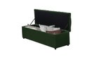 Ver imagem 3 de Calçadeira Baú Raissa 120 cm Suede Verde