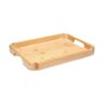 bandeja retangular bambus 30 cm x 23 cm - Home Style - 1