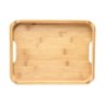 bandeja retangular bambus 30 cm x 23 cm - Home Style - 2
