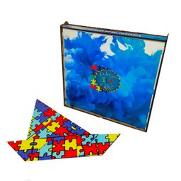 Tangram Jogo Colorido Cognitivo para Autistas Coleção TEA e Amor - 2