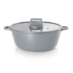 Caçarola 28 Cm Moda do Chef - Graniflon Cinza - 1