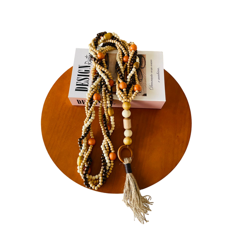 Colar Decorativo Mesa Grande 1,07cm Elen Laranja