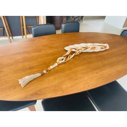 Colar Decorativo Mesa Grande 1,07cm Elen Laranja - 2