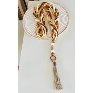 Colar Decorativo Mesa Grande 1,07cm Elen Laranja