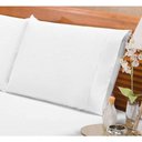 Ver imagem 2 de Jogo de Cama Ponto Palito Percal 180 Fios Elegance Solteiro 02 Peças - Branco
