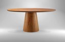 Ver imagem 1 de Mesa de Jantar Redonda Laminada - Dora-1,50m - Requinte Salas