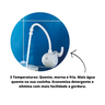Torneira Elétrica Versátil Lorenzetti 220v 5500w - Branco - 3