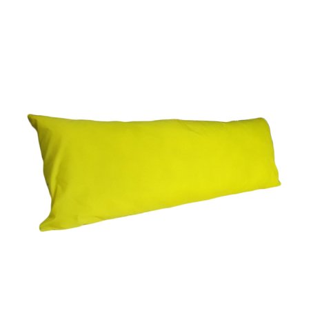 Fronha Para Travesseiro Xuxão De Corpo 200x48cm C/ziper - Amarelo
