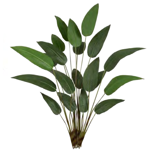 Planta Árvore Artificial Estrelícia X20 Verde 1,6cm