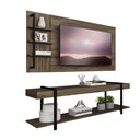 Ver imagem 6 de Rack Painel Tv 50 Polegadas Ohio Carraro Legno com Preto