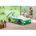 Ver imagem 4 de Cama Carro Vrooom Verde Solteiro Com Colchão