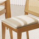 Ver imagem 6 de Conjunto Mesa Madeira Condessa 160x90 6 Cadeiras Marquesa