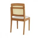 Ver imagem 4 de Conjunto Mesa Madeira Condessa 160x90 6 Cadeiras Marquesa