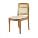 Ver imagem 3 de Conjunto Mesa Madeira Condessa 160x90 6 Cadeiras Marquesa