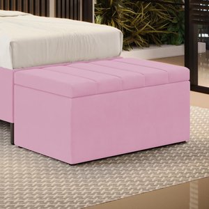 Calçadeira Baú Navi 90 Sued Aradecor