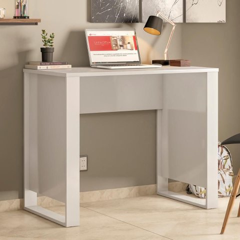 Escrivaninha 90cm Office Bélgica - Branco