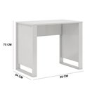 Ver imagem 2 de Escrivaninha 90cm Office Bélgica - Branco