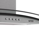 Ver imagem 6 de Coifa Terim de Parede Clean Vidro Curvo Kromanox 70cm