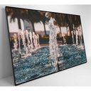 Ver imagem 6 de Quadro Fonte De água 60x40 Cm Tecido Canvas