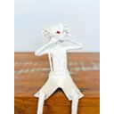 Ver imagem 4 de Escultura Palhaço. Palhaça. Decoração Artesanal. Feita À Mão