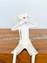 Ver imagem 4 de Escultura Palhaço. Palhaça. Decoração Artesanal. Feita À Mão