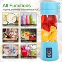 Ver imagem 4 de Mixer Garrafa Elétrica Squeeze Mini Liquidificador Vitamina